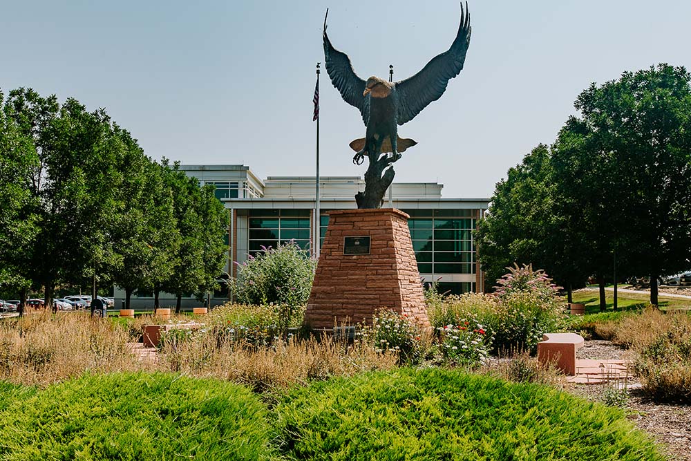 eagle statue